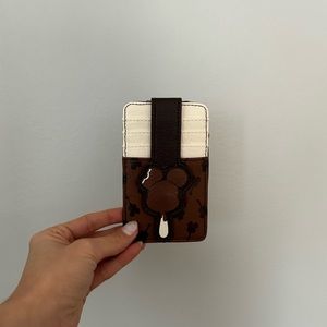 NWT WDW Mickey Ice Cream Card Holder Wallet